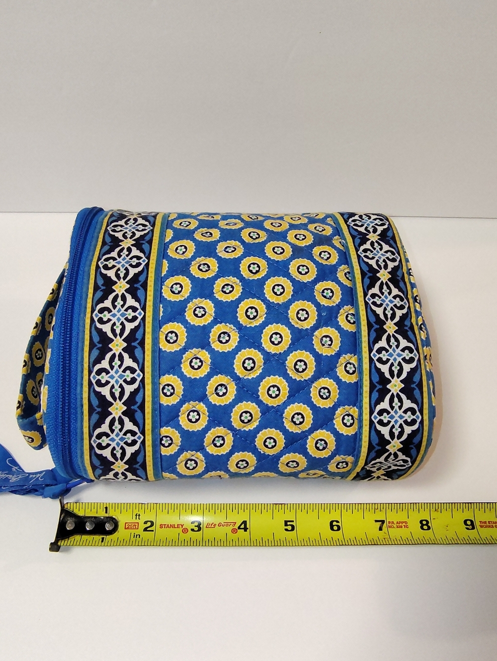 Vera Bradley Cool Keeper Insulated Lunch Bag and Cosmetic Bag Set Riviera Blue - Picture 8 of 11